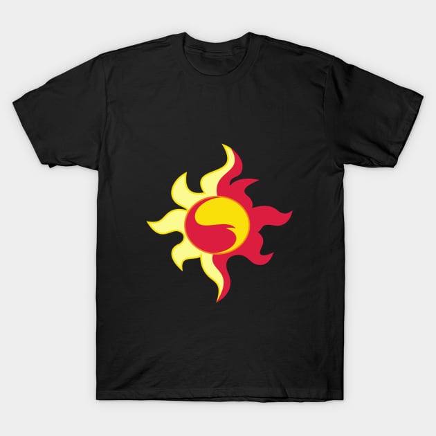 My little Pony - Sunset Shimmer Cutie Mark T-Shirt by ariados4711